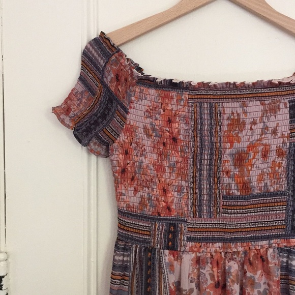 Off the shoulder boho dress - Picture 3 of 6